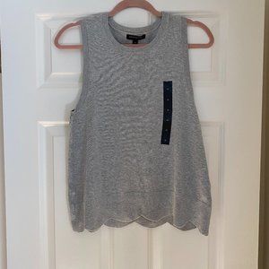NWT Banana Republic Gray Sweater Tank Medium